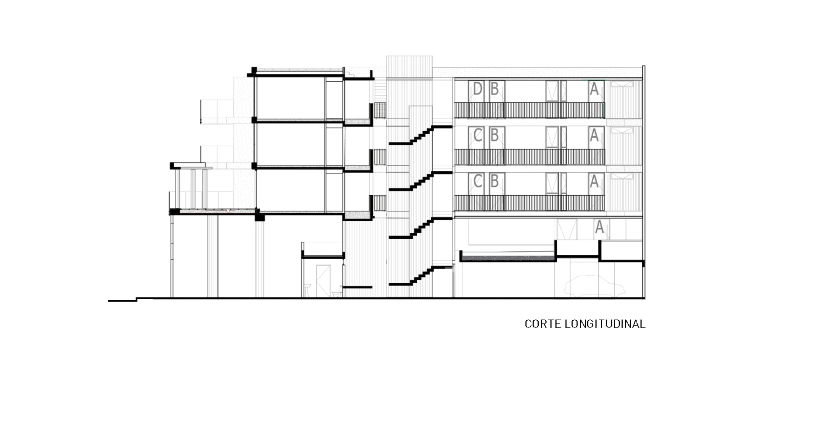 Corte longitudinal