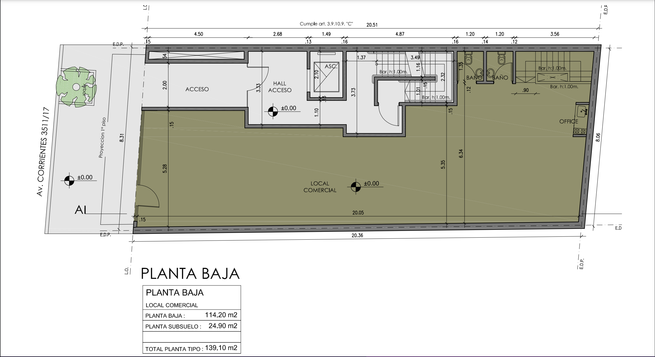 Planta baja
