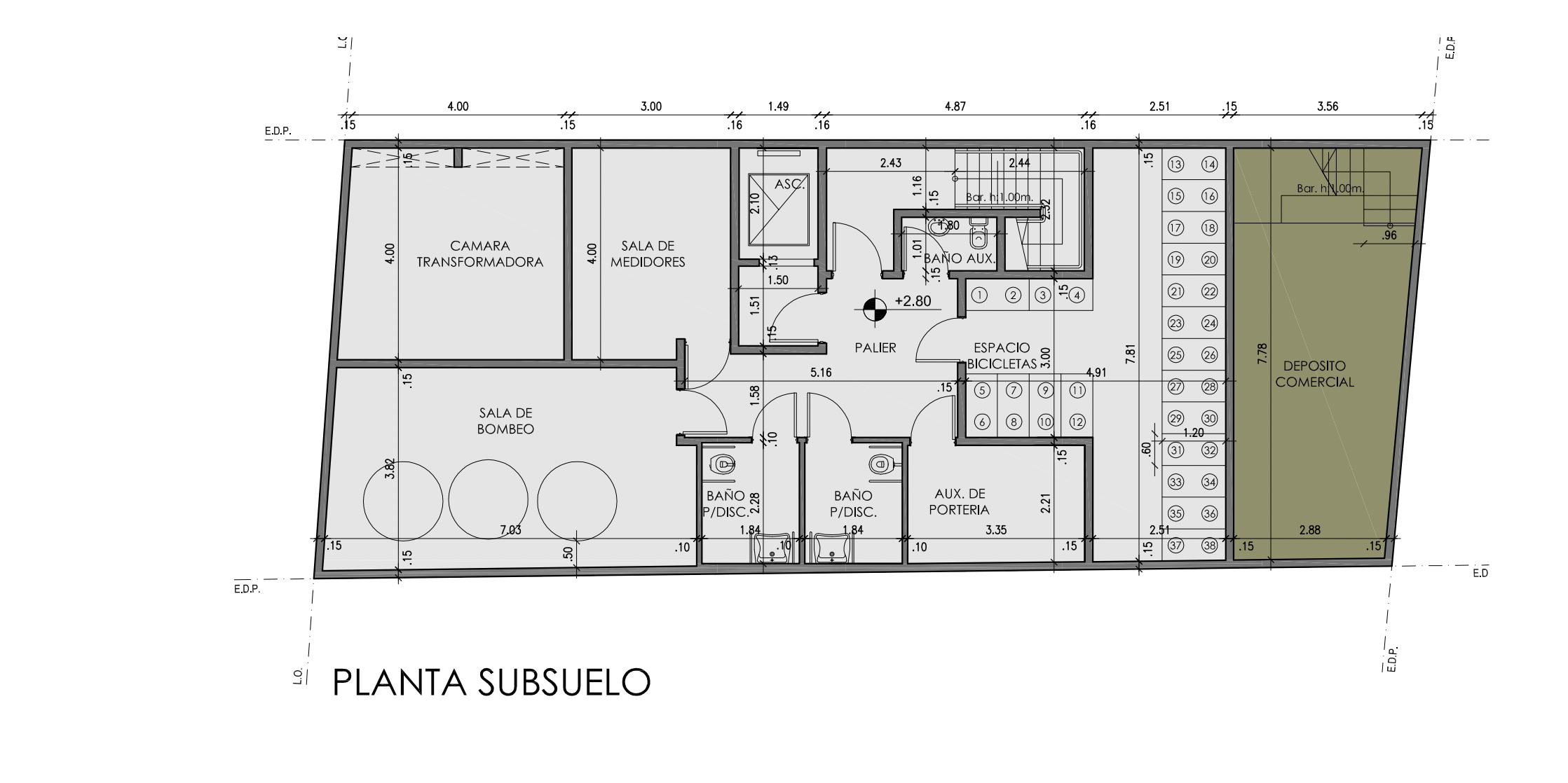 planta subsuelo